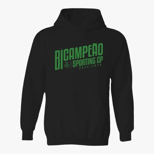 Sporting - Sweat-shirt com capuz - Preta