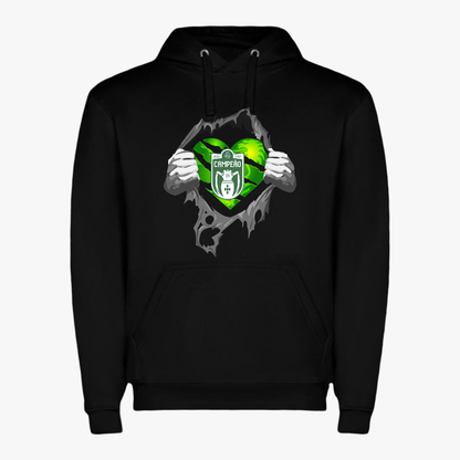 Sporting - Sweat-shirt com capuz - Preta