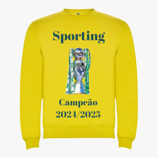 Sporting - Sweat-shirt - Amarela