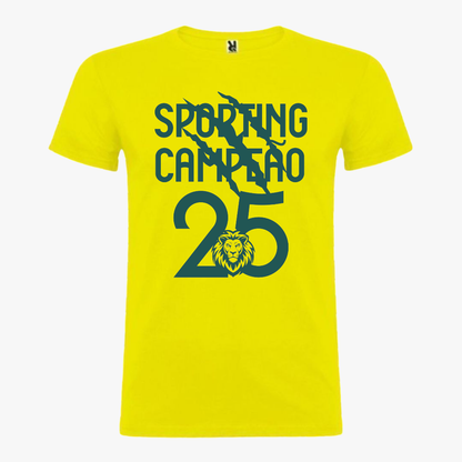 Sporting - T-shirt Amarela
