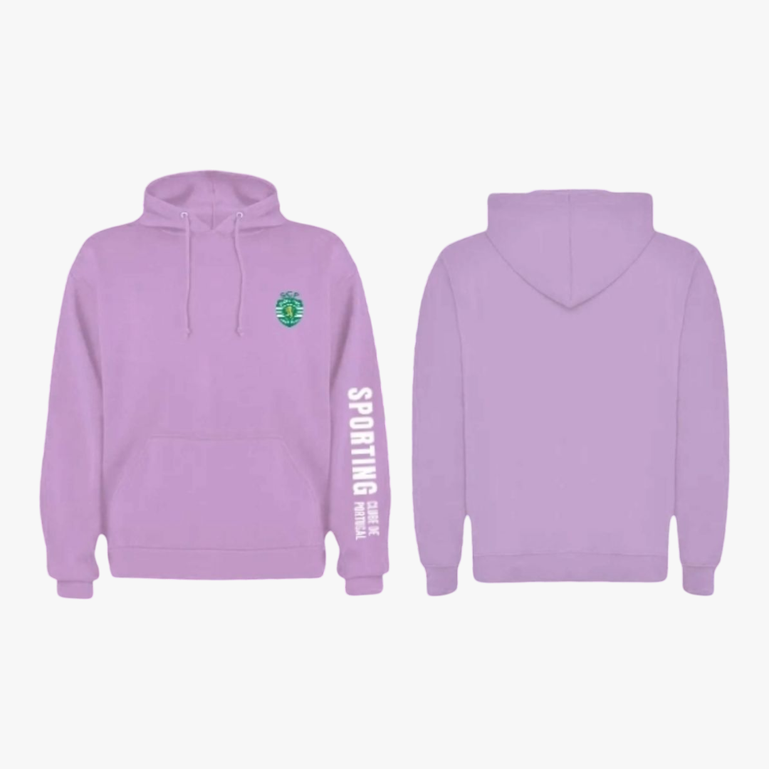 Sporting - Sweat-shirt com capuz - Rosa