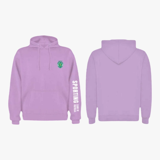 Sporting - Sweat-shirt com capuz - Rosa