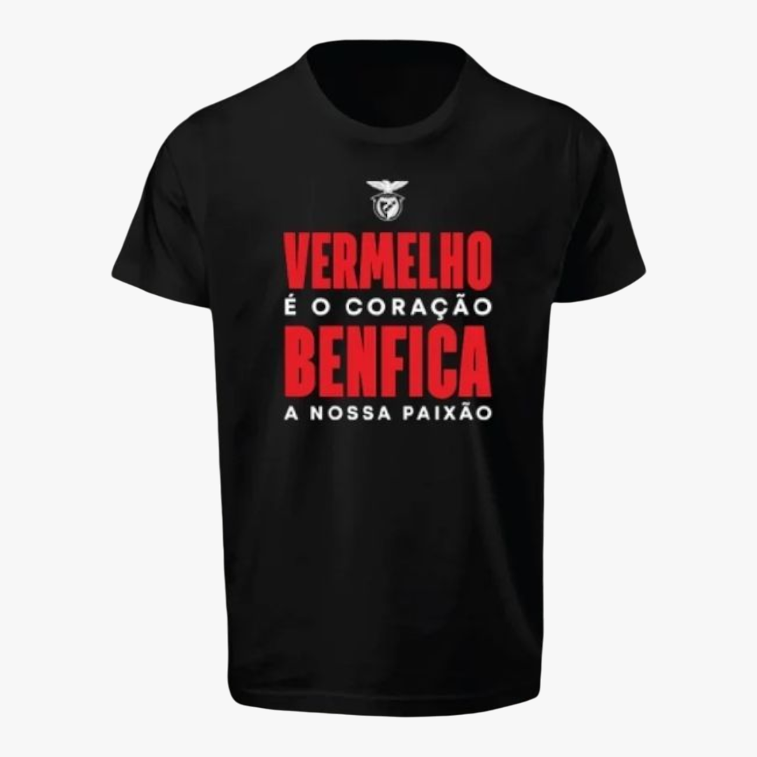 Benfica - T-shirt Preta