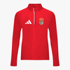 Benfica - Camisola técnica de manga comprida raglan, com meio fecho