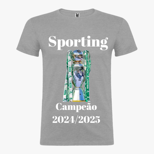 Sporting - T-shirt Cinza