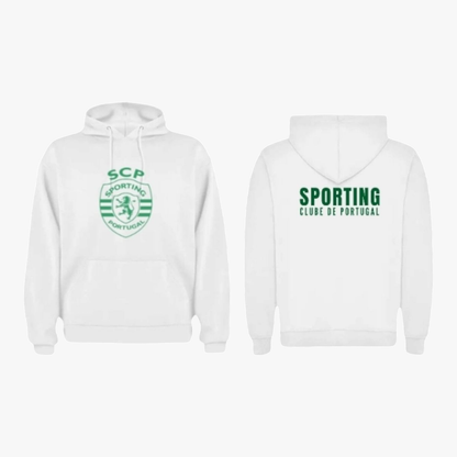 Sporting - Sweat-Shirt com capuz - Branca