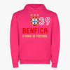 Benfica - Sweat-shirt com capuz - Rosa