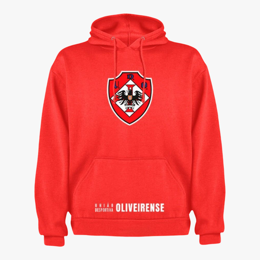 Oliveirense - Sweat-shirt com capuz - Vermelha