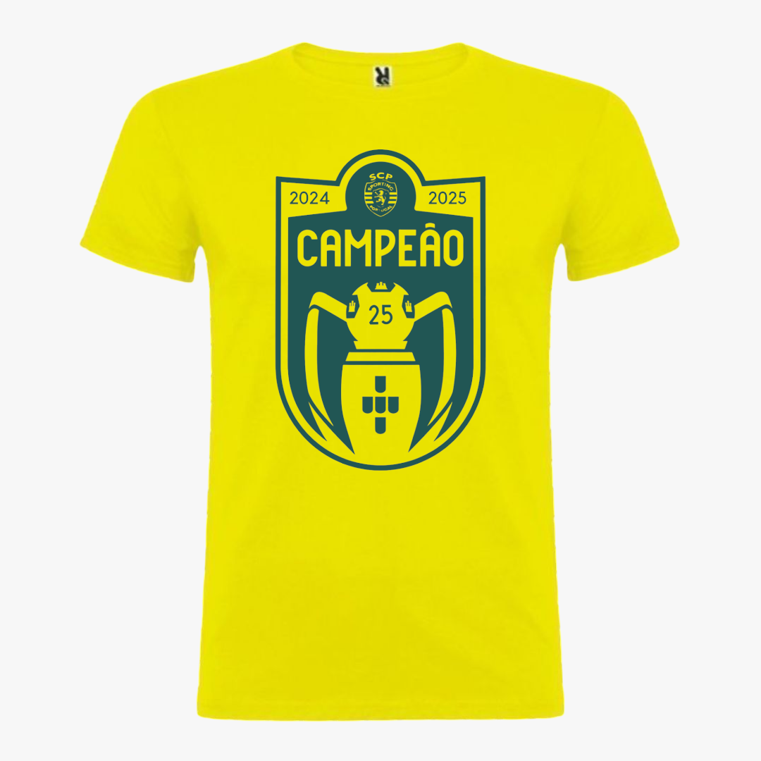 Sporting - T-shirt Amarela