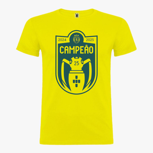 Sporting - T-shirt Amarela