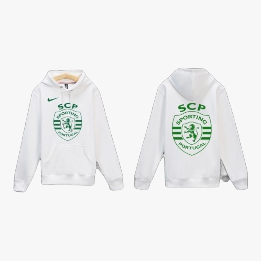 Sporting - Sweat-shirt com capuz - Branca