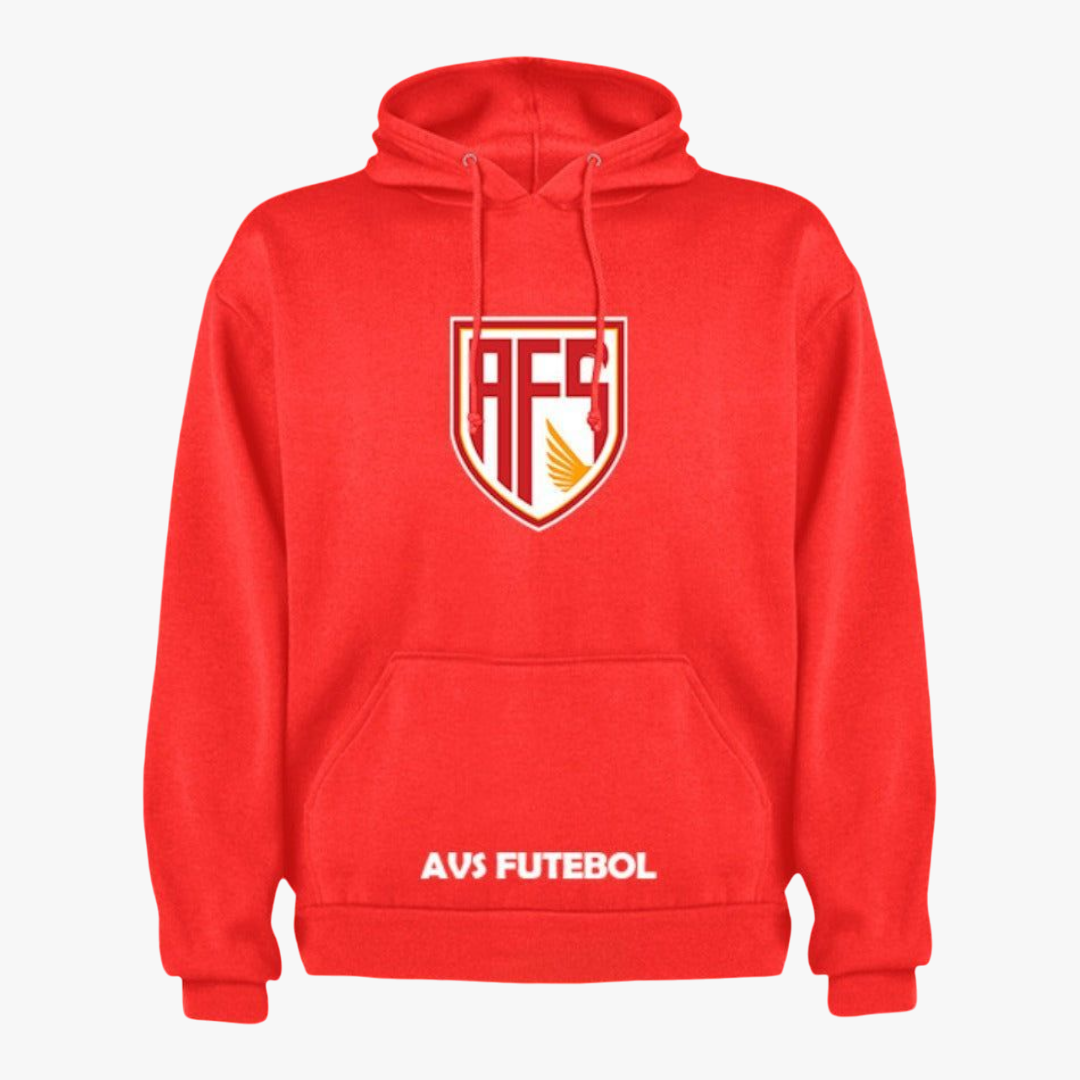 AVS - Sweat-shirt com capuz - Vermelha