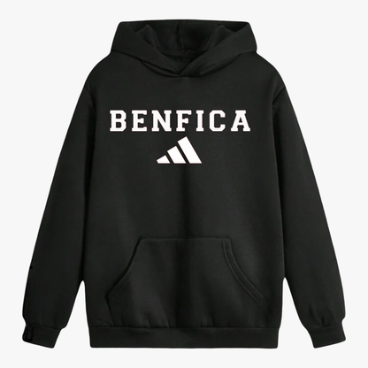 Benfica - Sweat-shirt com capuz - Preta
