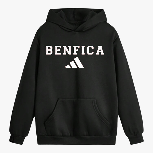Benfica - Sweat-shirt com capuz - Preta