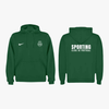 Sporting - Sweat-shirt com capuz - Verde