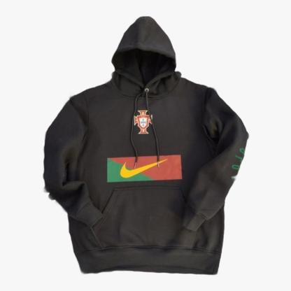 Portugal - Sweat-shirt com capuz - Preta