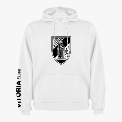 Vitória - Sweat-shirt com capuz - Branca