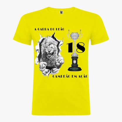 Sporting - T-shirt Amarela