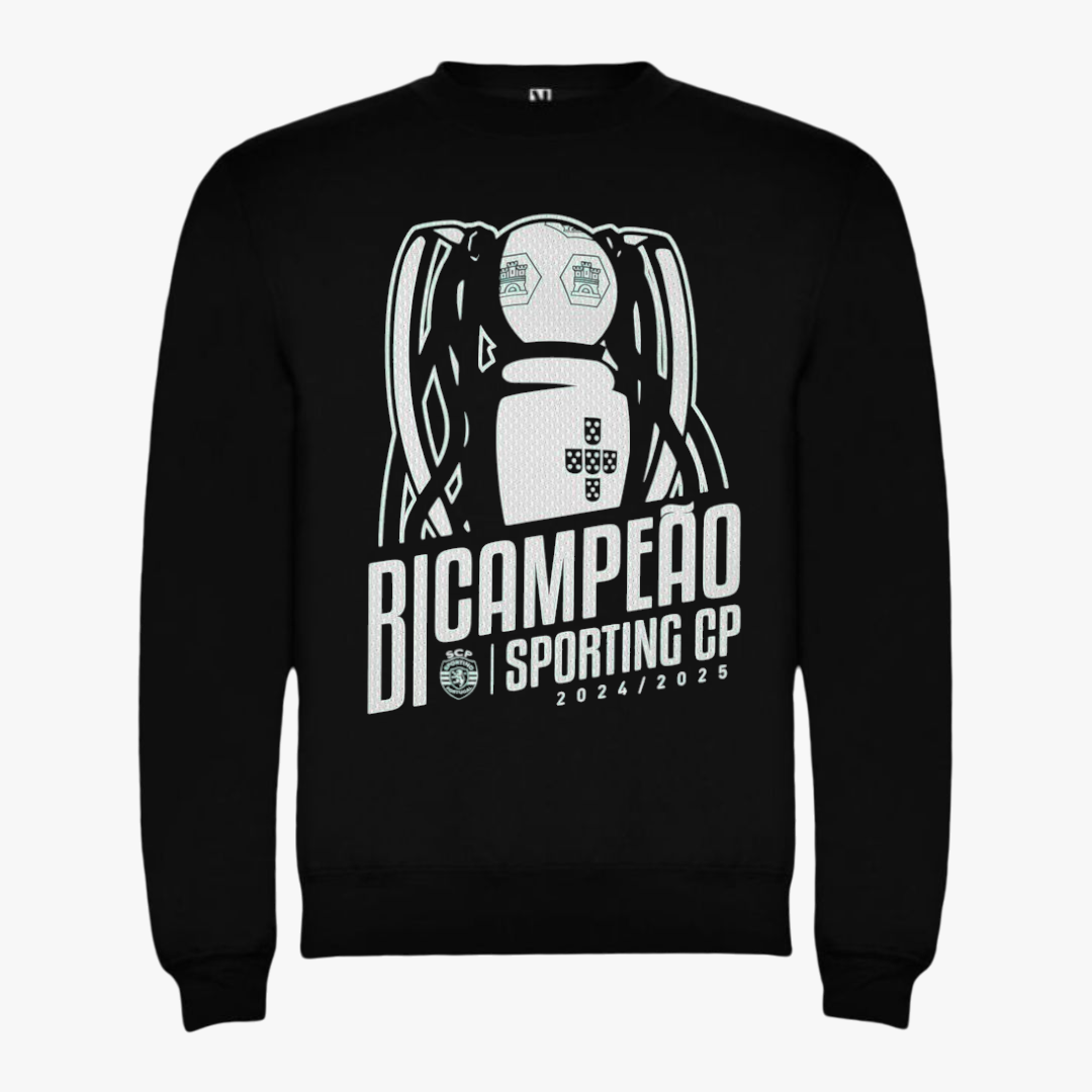 Sporting - Sweat-shirt - Preta