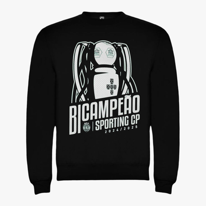 Sporting - Sweat-shirt - Preta