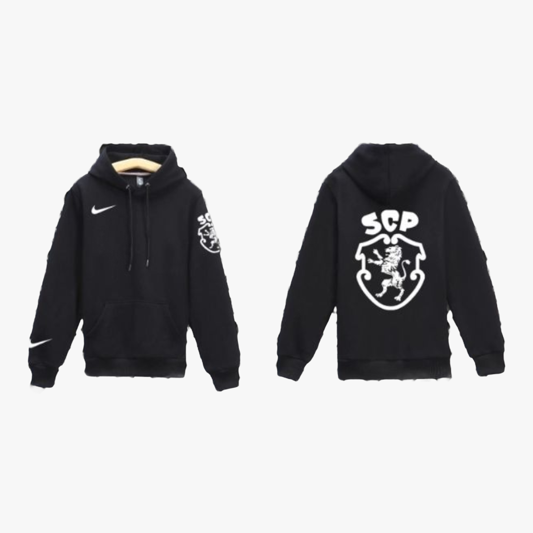 Sporting - Sweat-shirt com capuz - Preta