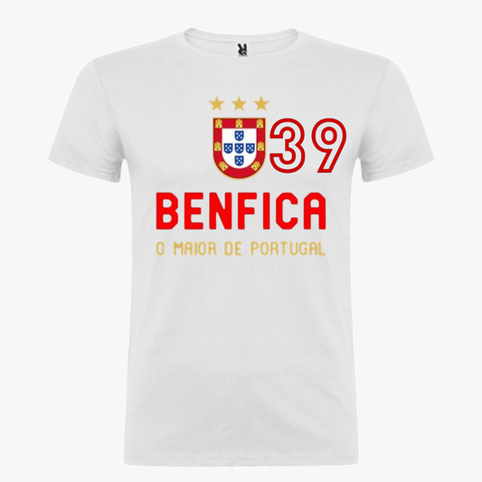 Benfica - T-shirt Branca