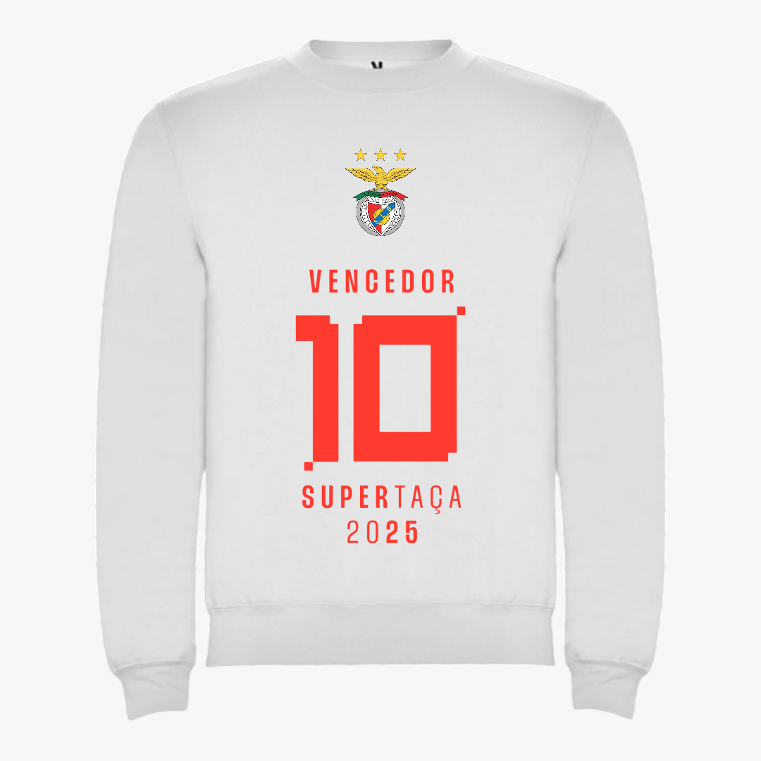 Benfica - Sweat-shirt - Branca