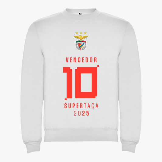 Benfica - Sweat-shirt - Branca