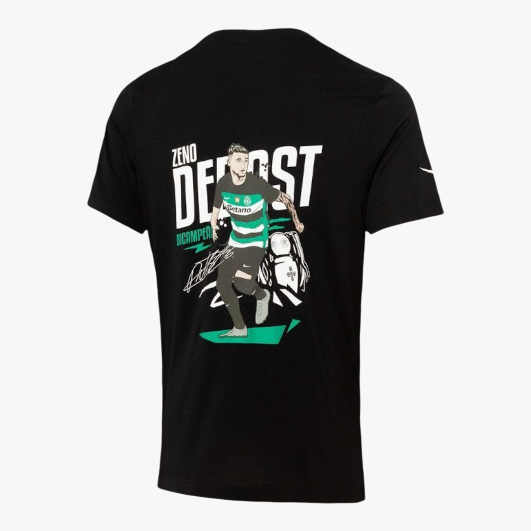Sporting - T-shirt Preta Debast