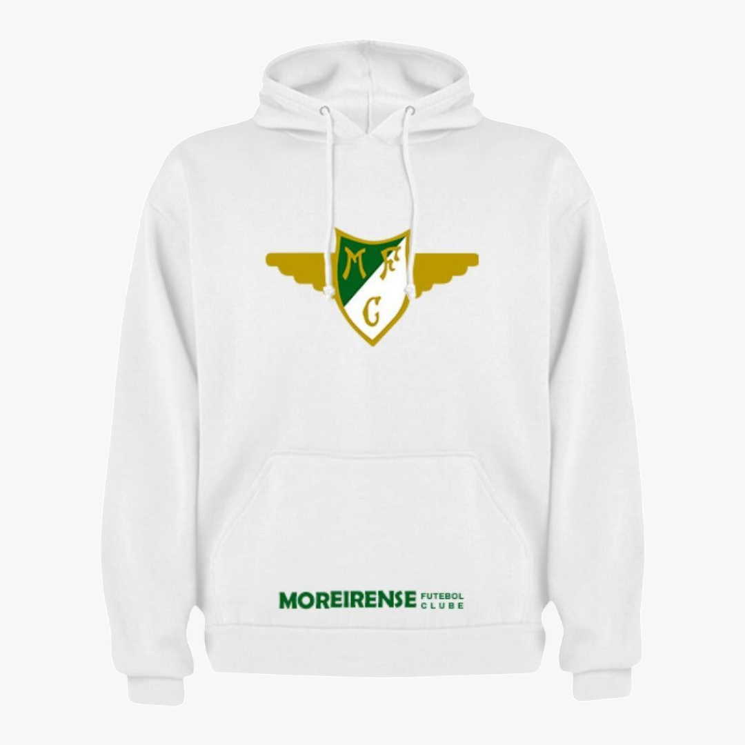 Moreirense - Sweat-shirt com capuz - Branca