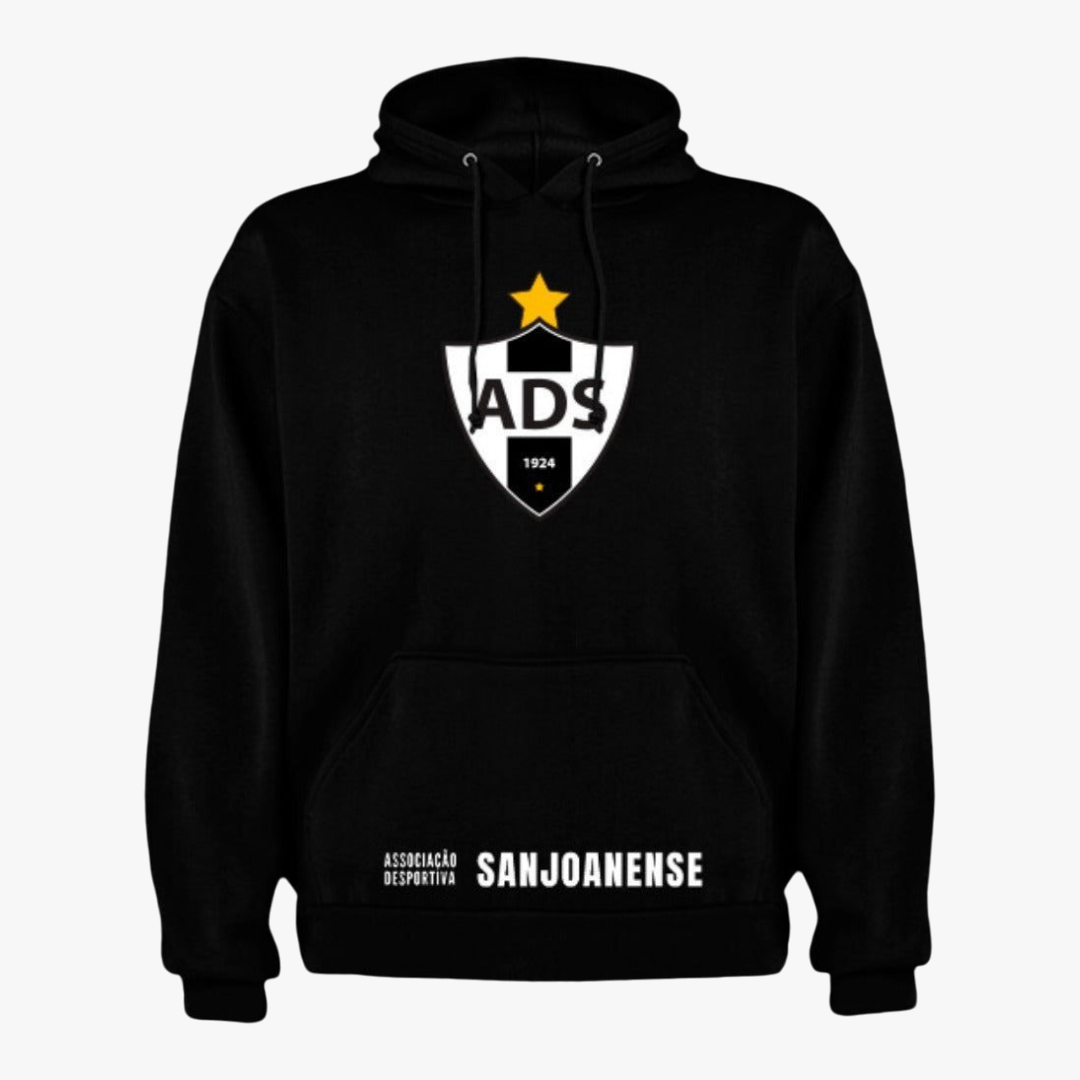 Sanjoanense - Sweat-shirt com capuz - Preta