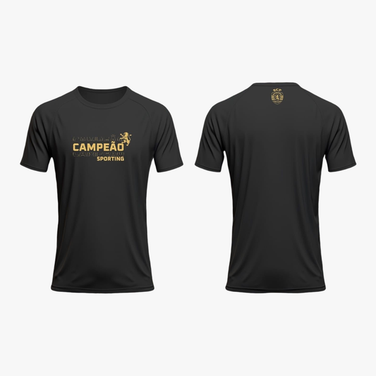 Sporting - T-shirt Preta