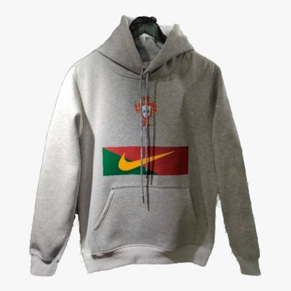 Portugal - Sweat-shirt com capuz - Cinza