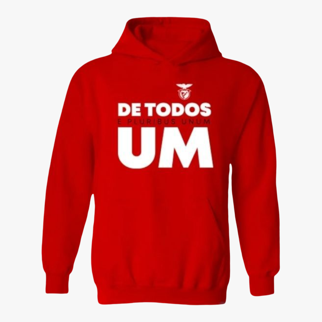 Benfica - Sweat-shirt com capuz - Vermelha