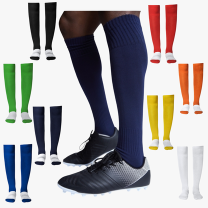Ref. 0491 - Soccer - Meias complementares de equipamento, elásticas e transpiráveis