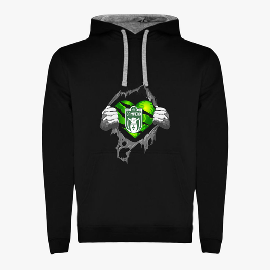 Sporting - Sweat-shirt com capuz - Preta