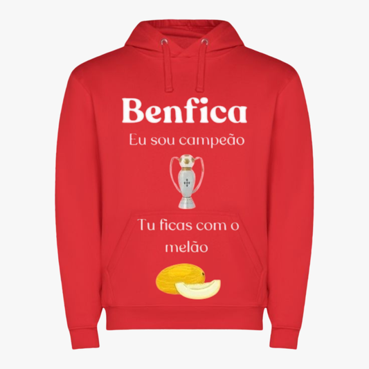 Benfica - Sweat-shirt com capuz - Vermelha