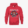 Benfica - Sweat-shirt com capuz - Vermelha
