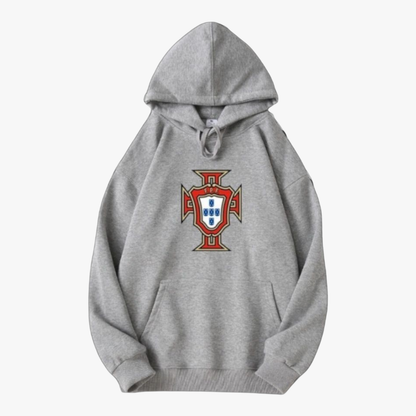 Portugal - Sweat-shirt com capuz - Cinza