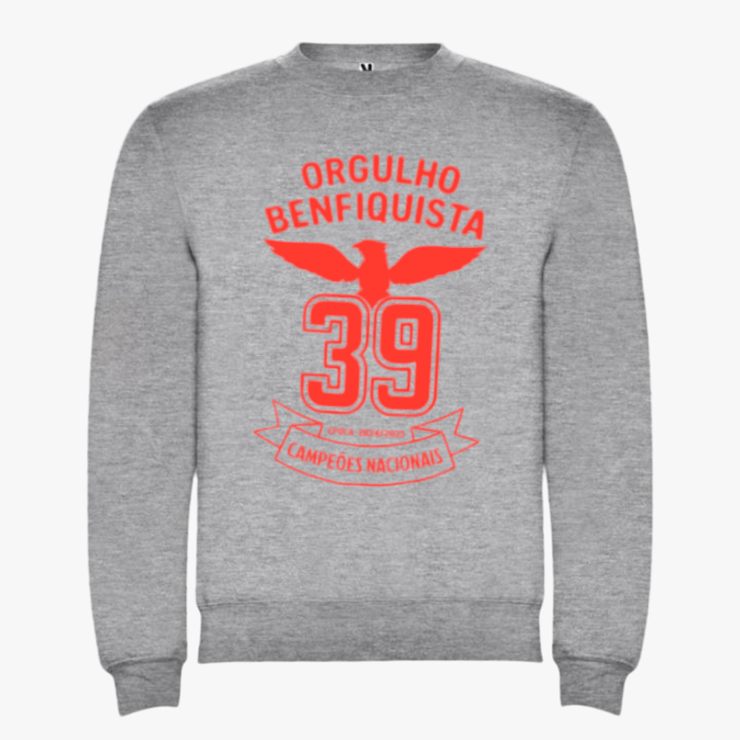 Benfica - Sweat-shirt - Cinza