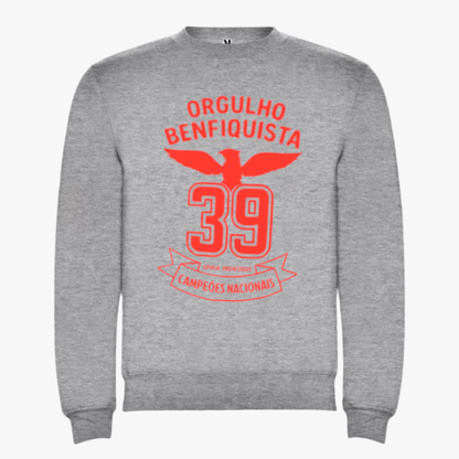 Benfica - Sweat-shirt - Cinza