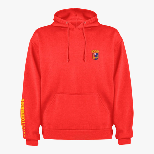 Torreense - Sweat-shirt com capuz - Vermelha