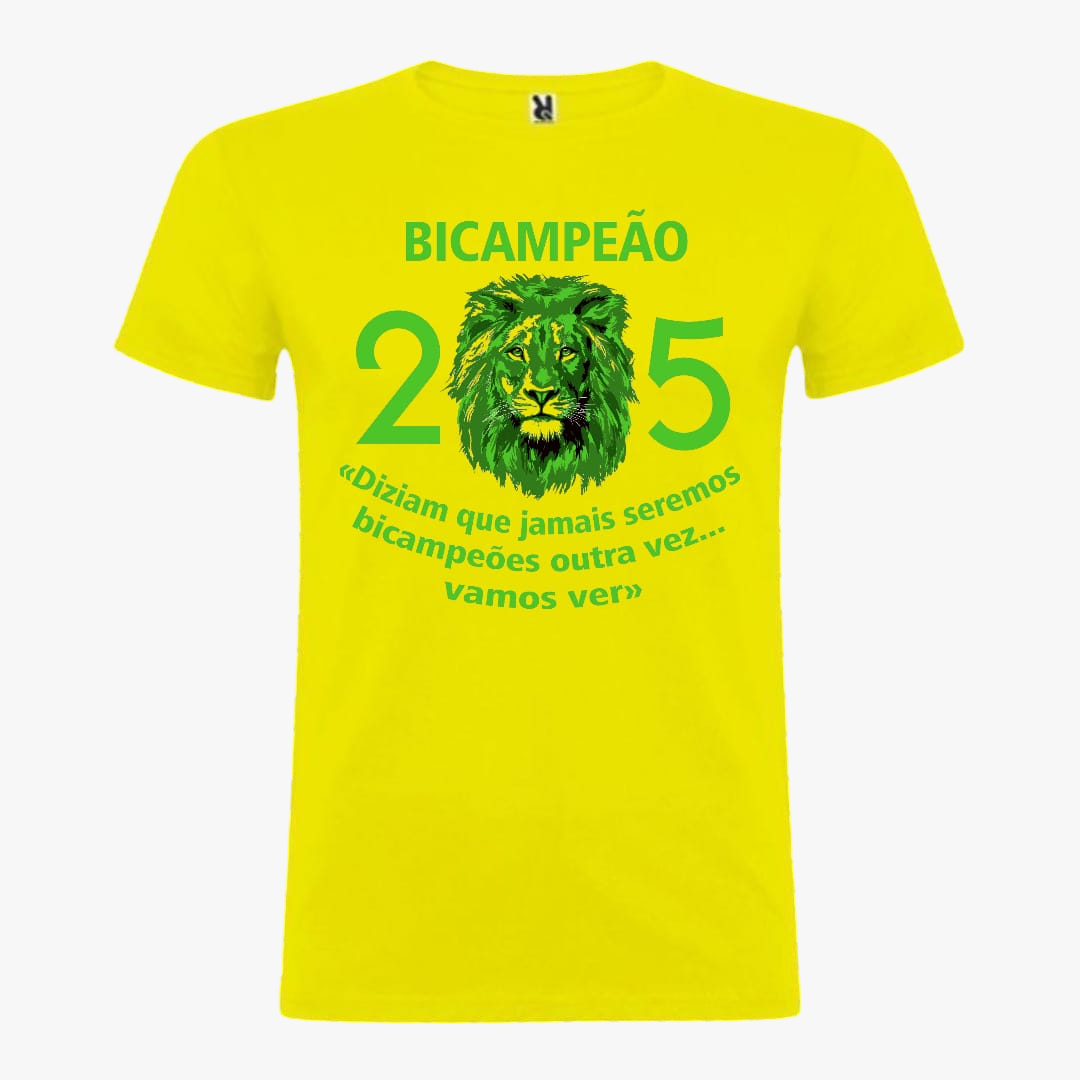 Sporting - T-shirt Amarela