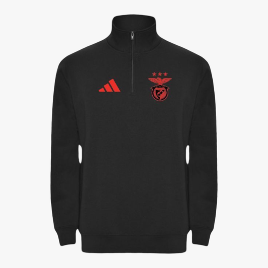 Benfica - Sweat-shirt com meio fecho e gola alta Ref. 1109 - 02