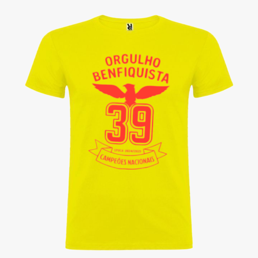 Benfica - T-shirt Amarela