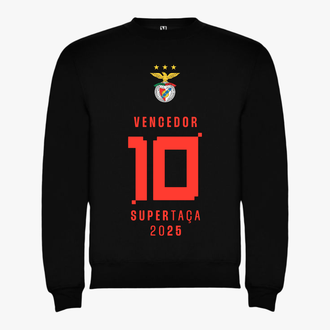 Benfica - Sweat-shirt - Preta