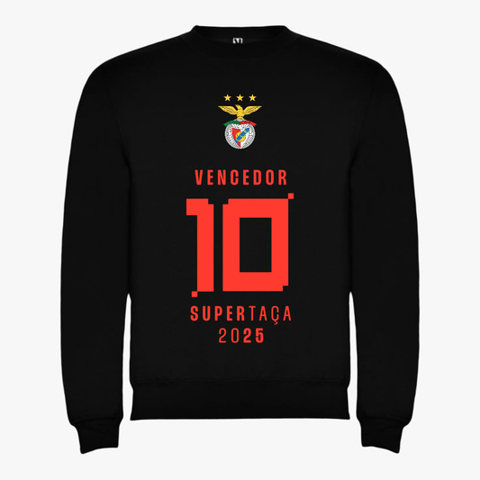 Benfica - Sweat-shirt - Preta