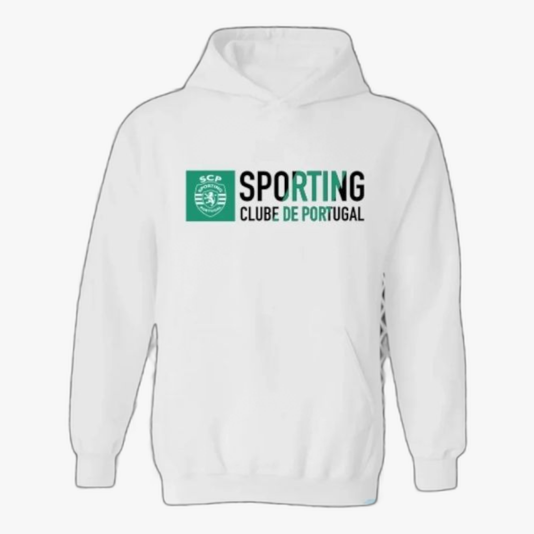 Sporting - Sweat-shirt com capuz - Branca