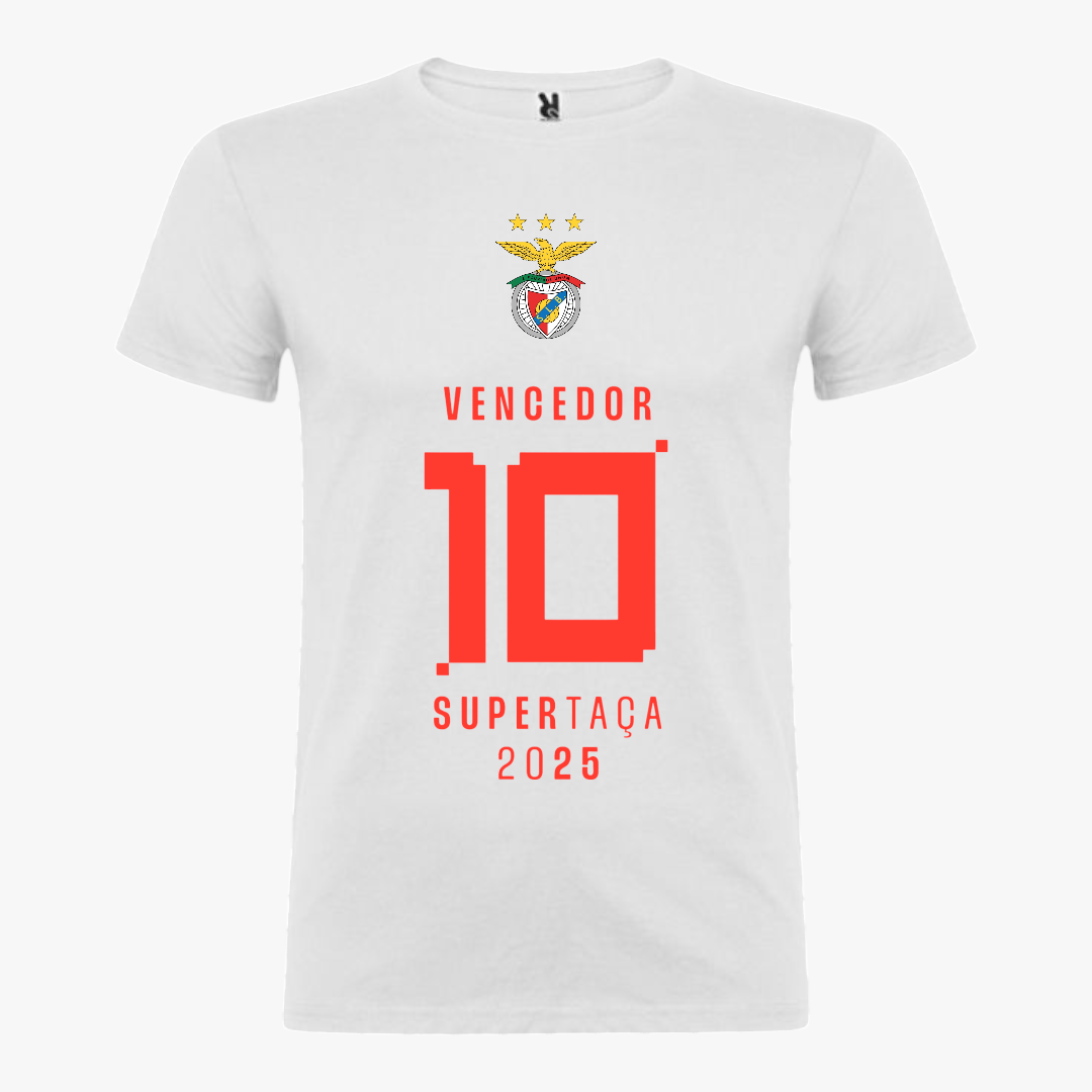 Benfica - T-shirt Branca