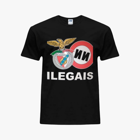 Benfica - T-shirt Preta